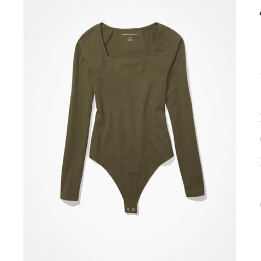 American eagle square neck bodysuit